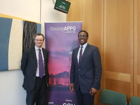 Peter Aldous MP and Darren Henry MP, Chairman and Vice-Chairman of the County APPG