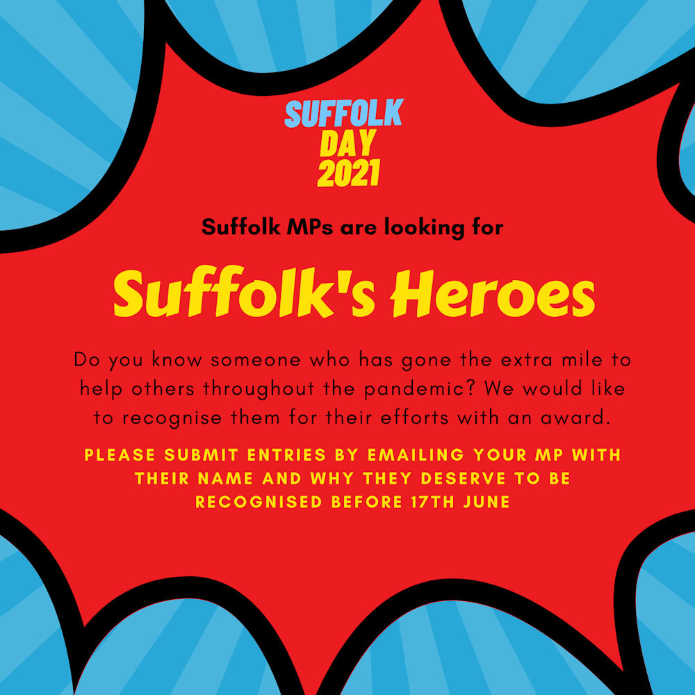Suffolk's Heroes Poster