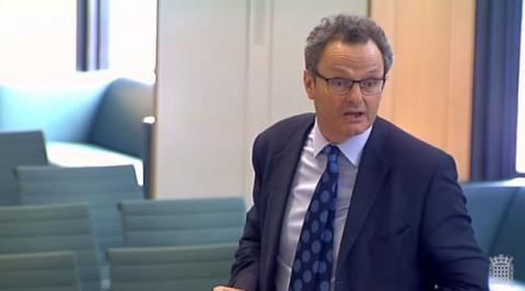 Peter Aldous MP speaking in a Westminster Hall debate