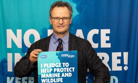 Peter Aldous backs RSPCA and the Marine Conservation Society campaign